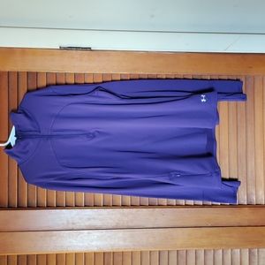 Under Armor woman size medium fitted cold gear purple shirt